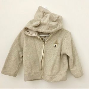 Zara Babygirl Hooded Sweater (12-18 months)